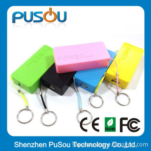 Full capacity Perfume 5200mA Light Power Bank Backup Battery for iPhone smartphones